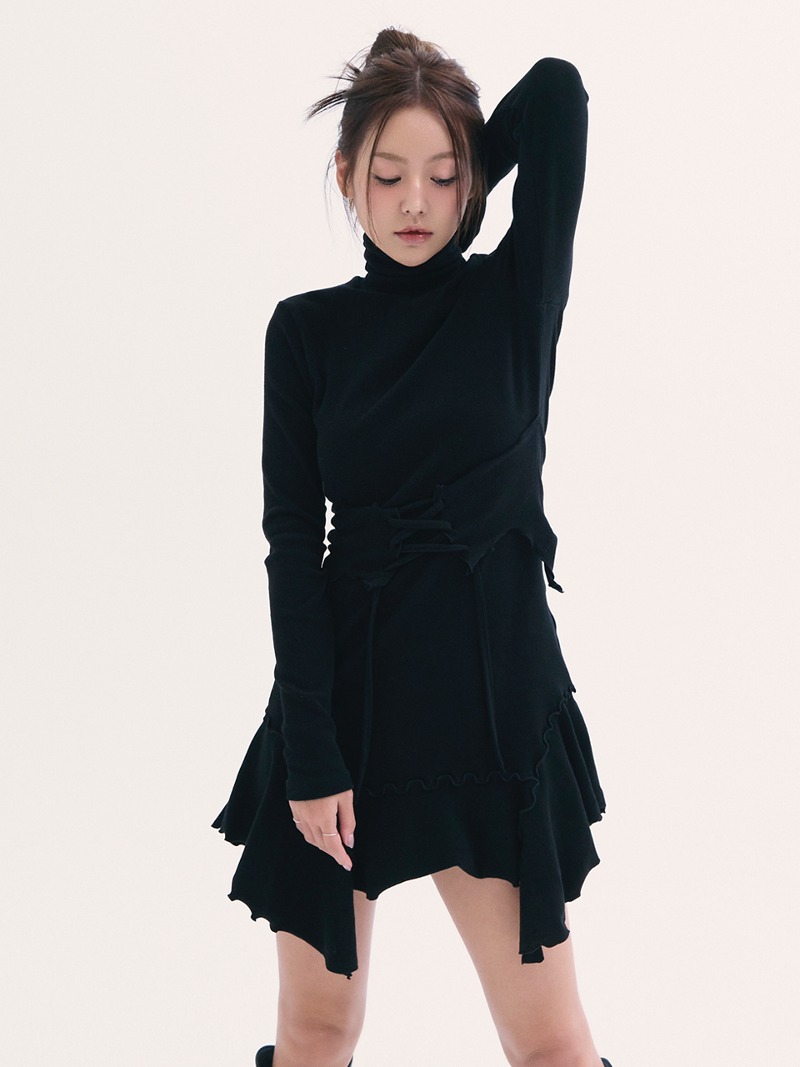 Ophelia DRESS BLACK